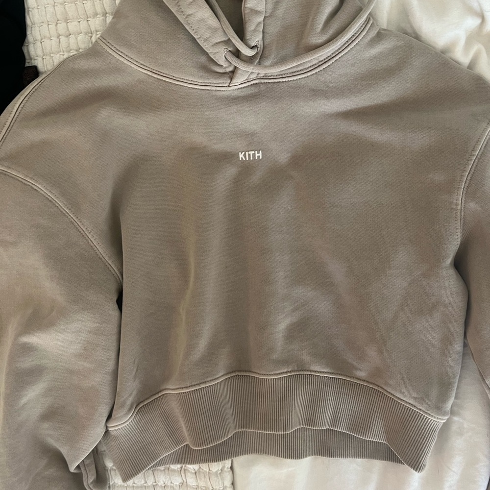 Kith cropped hoodie. Worn once.